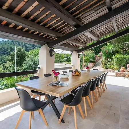 Villa Les Adrets Mandelieu Hillside With Pool - 2303